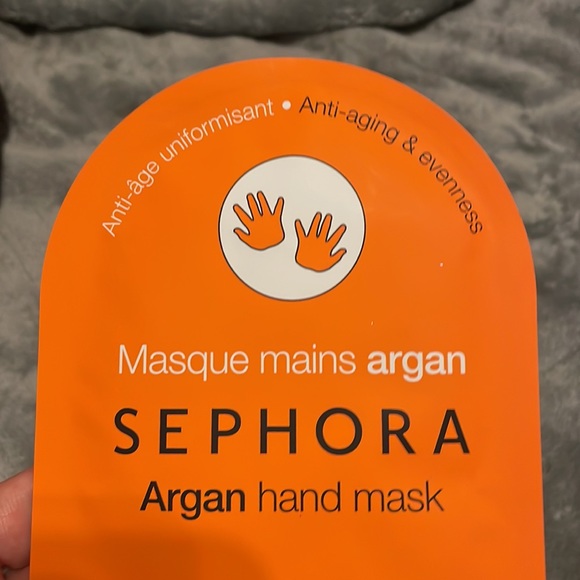 🔥3 for 15🔥Sephora Argan Hand Mask Anti Aging & Evenness - Picture 5 of 6
